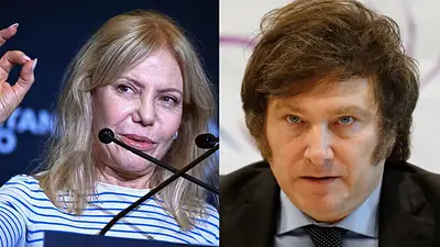 Cecilia Roth Javier Milei Cecilia Roth Javier Milei