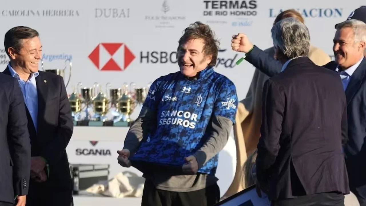 Javier Milei, polo, Adolfo Cambiaso