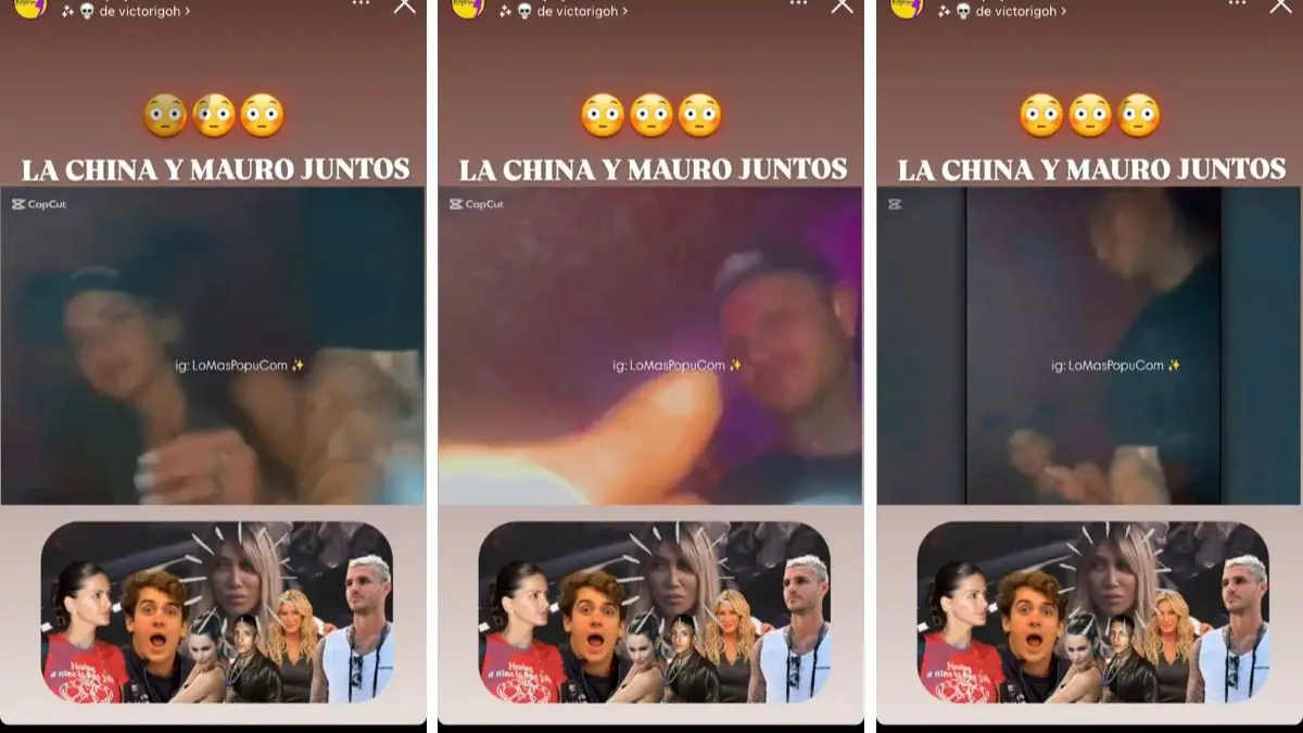 Dónde estaban la China Suárez y Mauro Icardi.