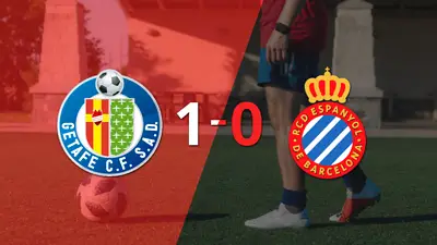 A Getafe le alcanzó con un gol para derrotar a Espanyol en el estadio Coliseum Alfonso Pérez A Getafe le alcanzó con un gol para derrotar a Espanyol en el estadio Coliseum Alfonso Pérez