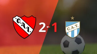 Con la mínima diferencia, Independiente venció a Atlético Tucumán por 2 a 1