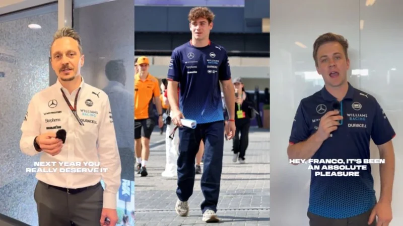 Williams, Franco Colapinto, Fórmula 1, automovilismo, F1