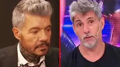 Marcelo Tinelli y Chato Prada en América TV Marcelo Tinelli y Chato Prada en América TV