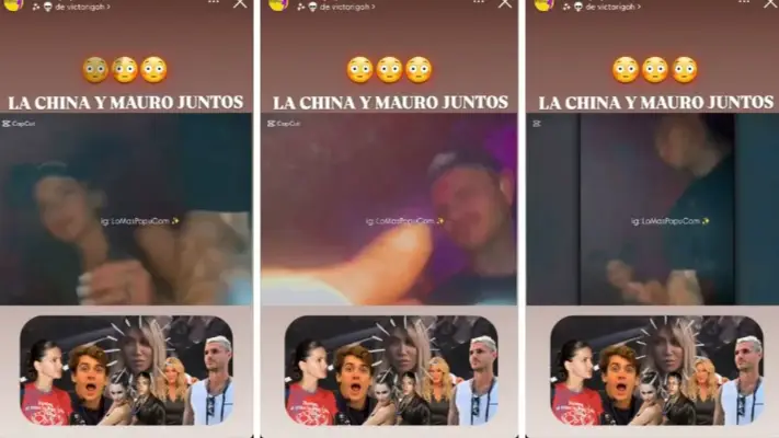 Las primeras imágenes de la China Suárez y Mauro Icardi juntos. Foto: @lomaspopucom