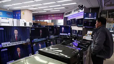 Presidente de Corea del Sur dice que "luchará hasta el final" y desafía amenaza de impeachment Presidente de Corea del Sur dice que "luchará hasta el final" y desafía amenaza de impeachment