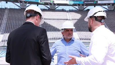 Inspeccionaron el Estadio Único antes del recital de Los Piojos: qué encontraron Inspeccionaron el Estadio Único antes del recital de Los Piojos: qué encontraron