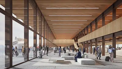 Grupo Mirgor presentó un proyecto para construir la nueva Terminal de Cruceros para pasajeros en el Puerto de Ushuaia Grupo Mirgor presentó un proyecto para construir la nueva Terminal de Cruceros para pasajeros en el Puerto de Ushuaia