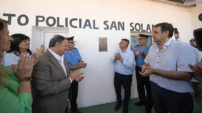 Quintela inauguró una nueva obra para fortalecer y modernizar la seguridad en La Rioja: los detalles Quintela inauguró una nueva obra para fortalecer y modernizar la seguridad en La Rioja: los detalles