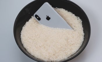 ¿Por qué no hay que usar arroz para secar a los iPhone y cuál es el método correcto? | Virales