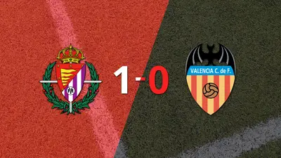 Valladolid le ganó 1-0 a Valencia Valladolid le ganó 1-0 a Valencia