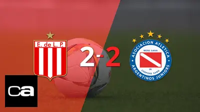 Estudiantes y Argentinos Juniors igualaron por 2 en un vibrante partido Estudiantes y Argentinos Juniors igualaron por 2 en un vibrante partido