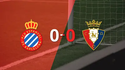 Sin goles, Espanyol y Osasuna igualaron el partido Sin goles, Espanyol y Osasuna igualaron el partido