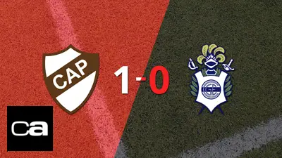 Platense le ganó 1-0 a Gimnasia Platense le ganó 1-0 a Gimnasia