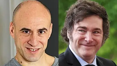 Esteban Trebucq Javier Milei Esteban Trebucq Javier Milei