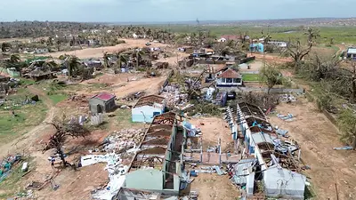 El ciclón Chido deja al menos 34 muertos en Mozambique, según un organismo de Naciones Unidas El ciclón Chido deja al menos 34 muertos en Mozambique, según un organismo de Naciones Unidas