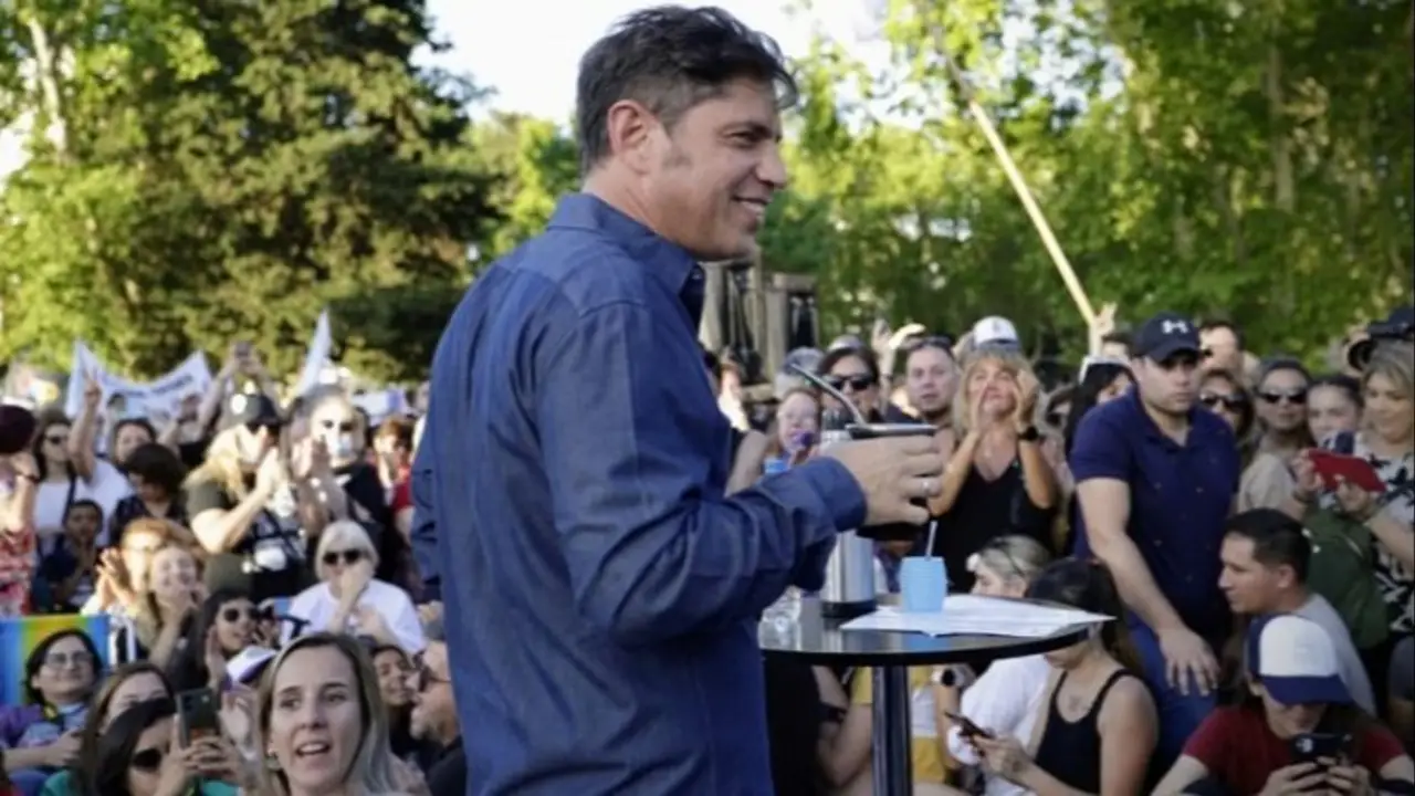 Paritarias, Presupuesto y mateada: el último sprint de Kicillof este 2024 en clave electoral 