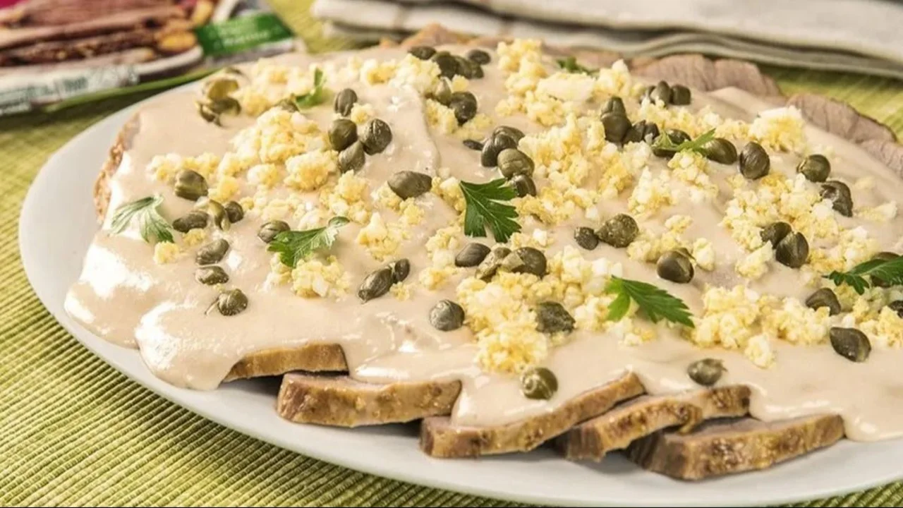 Vitel toné sin anchoas