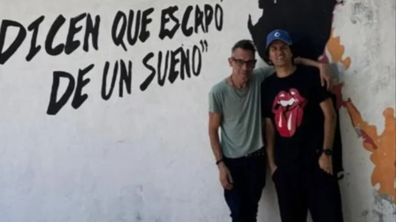 Ciro Martínez y Piti Fernández de Los Piojos