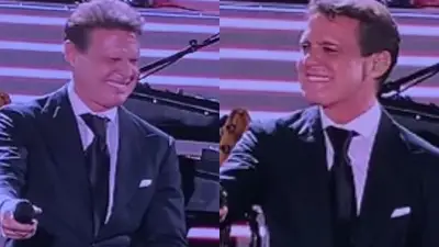Luis Miguel emocionado en su show en Argentina Luis Miguel emocionado en su show en Argentina