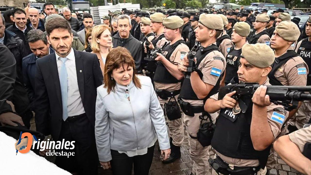 Milei abre la puerta para que los militares salgan a las calles