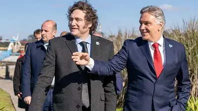 Llaryora festejó la "baja parcial" de las retenciones que anunció Milei Llaryora festejó la "baja parcial" de las retenciones que anunció Milei