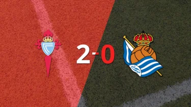Celta superó a Real Sociedad con dos tantos de Pablo Duran