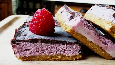 Frutos rojos postre helado Frutos rojos postre helado