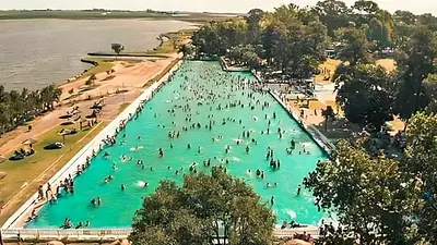 Pileta más grande de Argentina Pileta más grande de Argentina