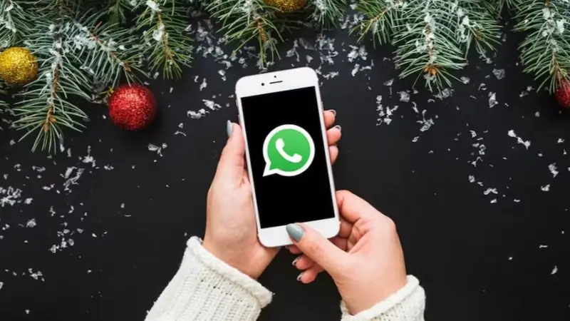 Mensajes de Navidad en WhatsApp.