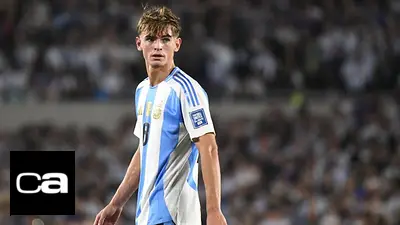 Selección Argentina, Nico Paz, Inter de Milán, Real Madrid. Selección Argentina, Nico Paz, Inter de Milán, Real Madrid.