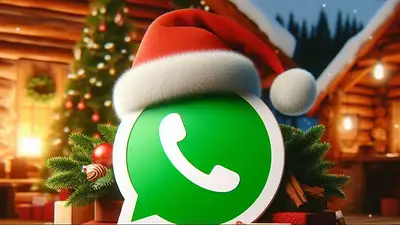 Cómo se pone la nueva función navideña de WhatsApp. Cómo se pone la nueva función navideña de WhatsApp.