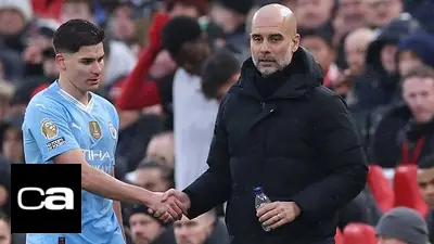 Selección Argentina, Julián Álvarez, Pep Guardiola, Manchester City. Selección Argentina, Julián Álvarez, Pep Guardiola, Manchester City.