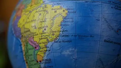 Mapa de Sudamérica Mapa de Sudamérica