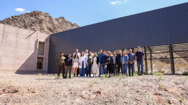 Turismo y ciencia en La Rioja: avanza la construcción del Centro de Interpretación en la Quebrada de Santo Domingo