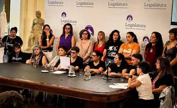 Grave amenaza al colectivo feminista YoNoFui: las fotos de la resistencia | Género