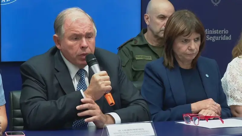 Venezuela contraataca e imputa a Bullrich y Werthein: "Declaraciones inculpadoras"