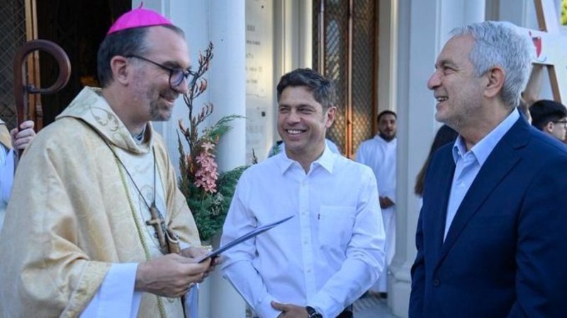 Axel Kicillof, Gustavo Carrara y Julio Alak