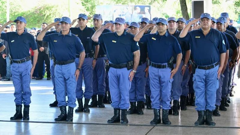 Refuerzo a la seguridad: Insfrán encabezó el acto de ascenso de más de 1000 efectivos policiales