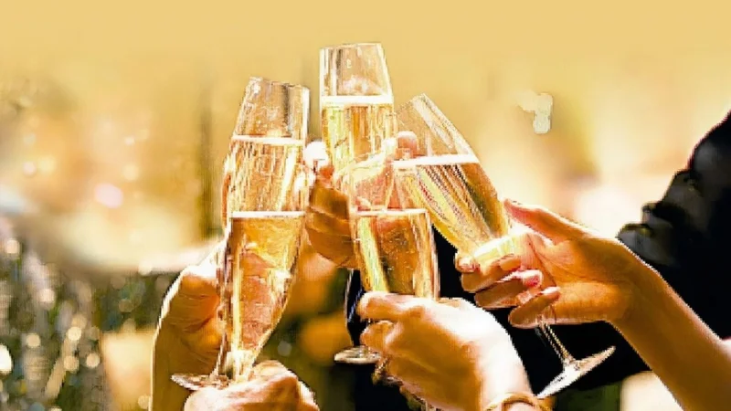 Brindis de Año Nuevo