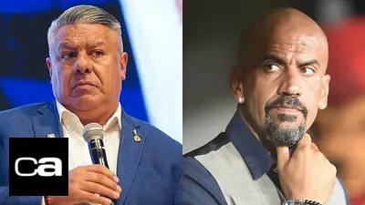 Juan Sebastián Veron Claudio "Chiqui" Tapia AFA Estudiantes de La Plata Juan Sebastián Veron Claudio "Chiqui" Tapia AFA Estudiantes de La Plata