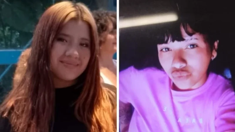 Lourdes del Valle Brizuela Erika y Solange Lucero Lorenzatti, desaparecidas en Córdoba.