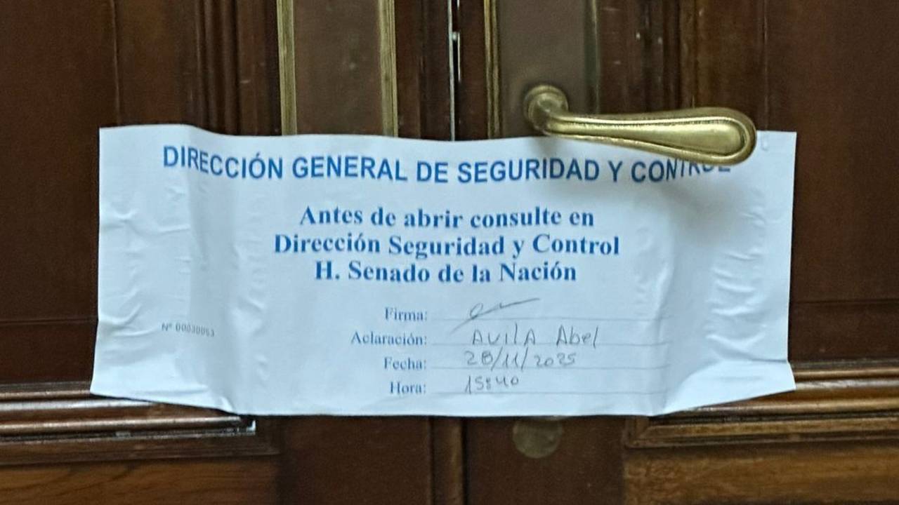 Grave denuncia de una senadora de Unión por la Patria contra el personal de seguridad a cargo de Villaruell
