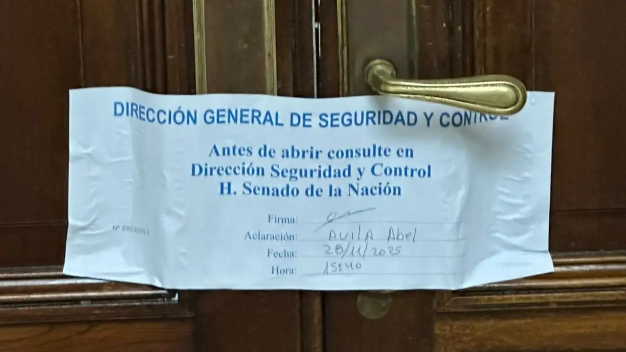 Grave denuncia de una senadora de Unión por la Patria contra el personal de seguridad a cargo de Villaruell