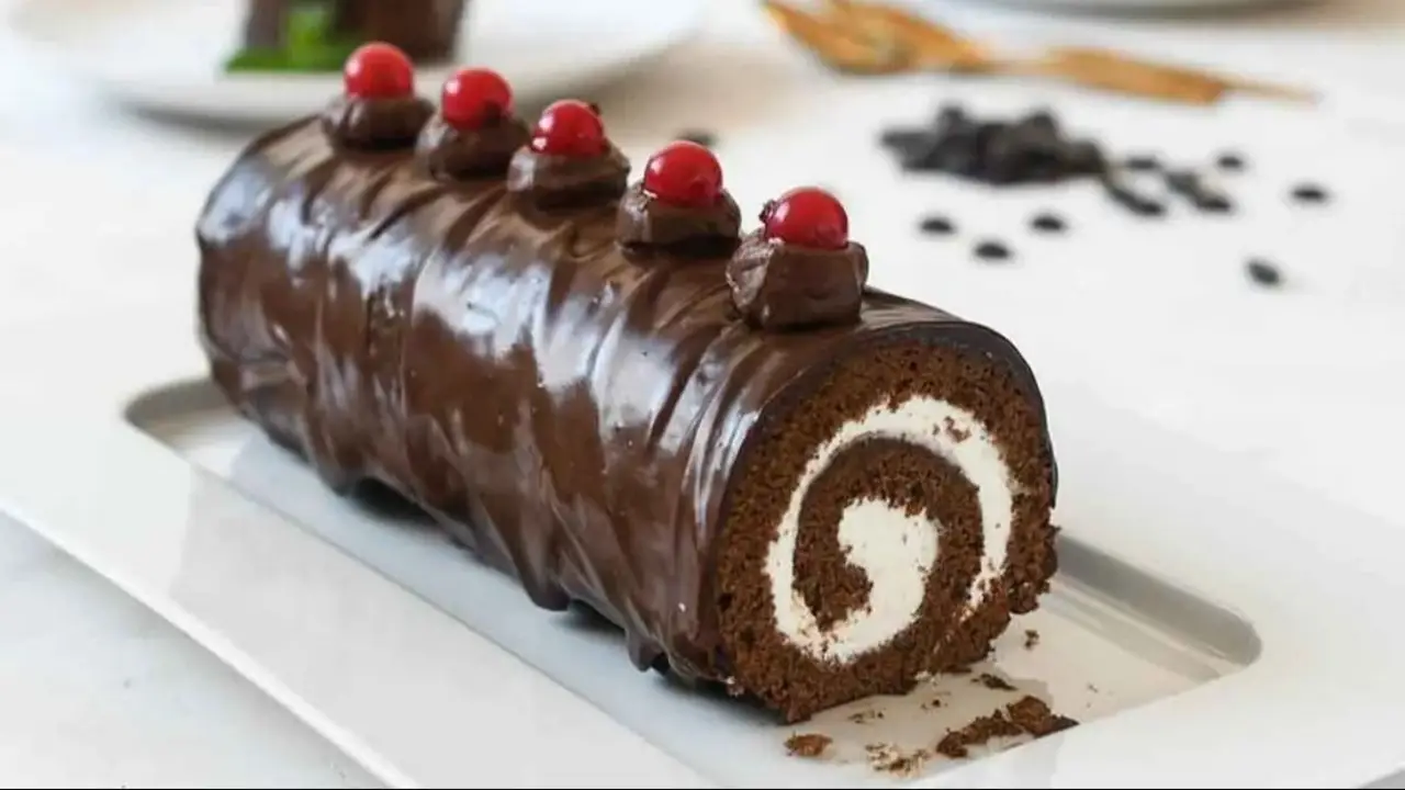 Pionono dulce.