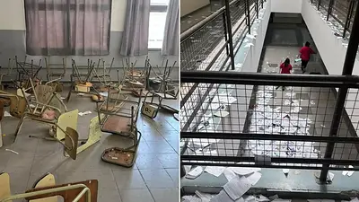 “No pueden faltar”: 100 alumnos destrozaron una escuela por no poder tener UDD “No pueden faltar”: 100 alumnos destrozaron una escuela por no poder tener UDD