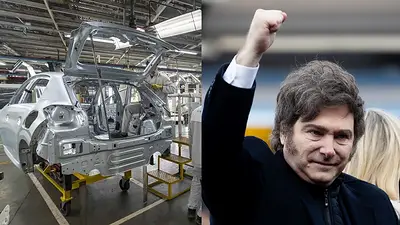 Fábrica de autos y Javier Milei Fábrica de autos y Javier Milei