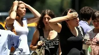 Calor en Santa Fe. Calor en Santa Fe.