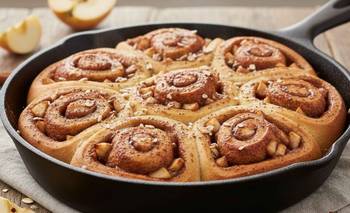 Receta de rolls de manzana y canela: sin harina y sin azúcar | Recetas de cocina