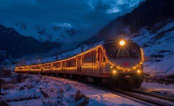 El tren navideño que une dos ciudades en un viaje mágico | Trenes