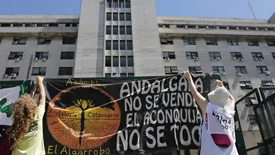 Contaminación en Catamarca: Jalil habilitó un proyecto que amenaza el estado del agua en el río Andalgalá Contaminación en Catamarca: Jalil habilitó un proyecto que amenaza el estado del agua en el río Andalgalá